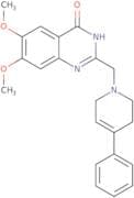 6,7-Dimethoxy-2-[(4-phenyl-1,2,3,6-tetrahydropyridin-1-yl)methyl]-3,4-dihydroquinazolin-4-one