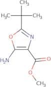 Methyl 5-amino-2-tert-butyl-1,3-oxazole-4-carboxylate