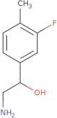 2-Amino-1-(3-fluoro-4-methylphenyl)ethan-1-ol