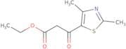 Ethyl 3-(dimethyl-1,3-thiazol-5-yl)-3-oxopropanoate