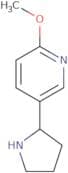 2-Methoxy-5-(2-pyrrolidinyl)pyridine