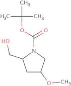 tert-Butyl (2S,4R)-2-(hydroxymethyl)-4-methoxypyrrolidine-1-carboxylate