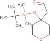 2-{4-[(tert-Butyldimethylsilyl)oxy]oxan-4-yl}acetaldehyde