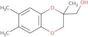 (2,6,7-Trimethyl-2,3-dihydro-1,4-benzodioxin-2-yl)methanol