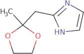 2-[(2-Methyl-1,3-dioxolan-2-yl)methyl]-1H-imidazole