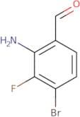2-Amino-4-bromo-3-fluorobenzaldehyde