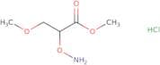 Methyl 2-(aminooxy)-3-methoxypropanoate hydrochloride