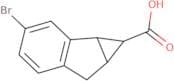 3-Bromo-1H,1aH,6H,6aH-cyclopropa[A]indene-1-carboxylic acid