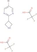 2-(Azetidin-3-yl)-5-bromopyrimidine, bis(trifluoroacetic acid)