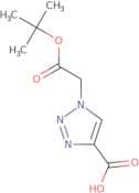 1-[2-(tert-Butoxy)-2-oxoethyl]-1H-1,2,3-triazole-4-carboxylic acid
