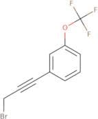 1-(3-Bromoprop-1-yn-1-yl)-3-(trifluoromethoxy)benzene