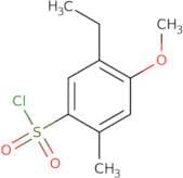 5-Ethyl-4-methoxy-2-methylbenzene-1-sulfonyl chloride