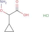 2-(Aminooxy)-2-cyclopropylacetic acid hydrochloride