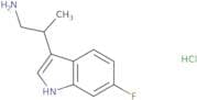 2-(6-Fluoro-1H-indol-3-yl)propan-1-amine hydrochloride