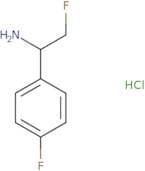 2-Fluoro-1-(4-fluorophenyl)ethan-1-amine hydrochloride