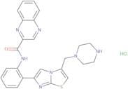 N-[2-[3-(1-Piperazinylmethyl)imidazo[2,1-b]thiazol-6-yl]phenyl]-2-quinoxalinecarboxamide hydrochlo…
