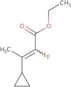 Ethyl 3-cyclopropyl-2-fluorobut-2-enoate