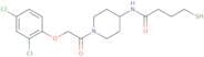 N-[1-[2-(2,4-Dichlorophenoxy)acetyl]-4-piperidinyl]-4-mercapto-butanamide
