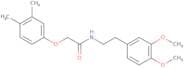 N-(2-(3,4-dimethoxyphenyl)ethyl)-2-(3,4-dimethylphenoxy)ethanamide
