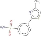 3-(4-Methyl-1,3-thiazol-2-yl)benzene-1-sulfonamide