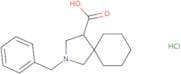 2-Benzyl-2-azaspiro[4.5]decane-4-carboxylic acid hydrochloride