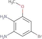 5-Bromo-3-methoxybenzene-1,2-diamine