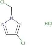 4-Chloro-1-(chloromethyl)-1H-pyrazole hydrochloride