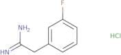 2-(3-Fluorophenyl)ethanimidamide hydrochloride