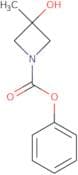 Phenyl 3-hydroxy-3-methylazetidine-1-carboxylate