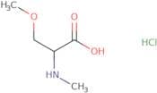 3-Methoxy-2-(methylamino)propanoic acid hydrochloride