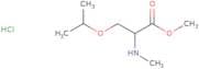 Methyl 2-(methylamino)-3-(propan-2-yloxy)propanoate hydrochloride