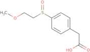 2-[4-(2-Methoxyethanesulfinyl)phenyl]acetic acid