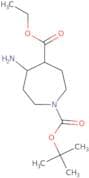1-tert-Butyl 4-ethyl 5-aminoazepane-1,4-dicarboxylate