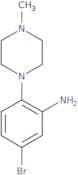 5-Bromo-2-(4-methyl-1-piperazinyl)aniline