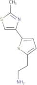 2-[5-(2-Methyl-1,3-thiazol-4-yl)thiophen-2-yl]ethan-1-amine