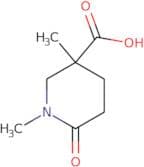 1,3-Dimethyl-6-oxopiperidine-3-carboxylic acid