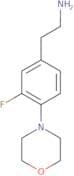 2-[3-Fluoro-4-(morpholin-4-yl)phenyl]ethan-1-amine