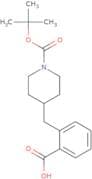 2-({1-[(tert-Butoxy)carbonyl]piperidin-4-yl}methyl)benzoic acid