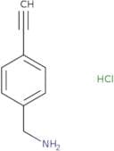 (4-Ethynylphenyl)methanamine hydrochloride