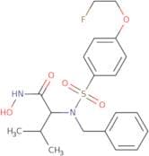 (R)-2-(N-Benzyl-4-(2-fluoroethoxy)phenylsulfonamido)-N-hydroxy-3-methylbutanamide
