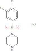 1-(3,4-Difluorobenzenesulfonyl)piperazine hydrochloride