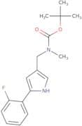 tert-Butyl ((5-(2-fluorophenyl)-1H-pyrrol-3-yl)methyl)(methyl)carbamate