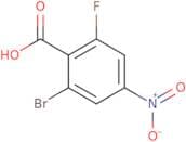 2-Bromo-6-fluoro-4-nitrobenzoic acid