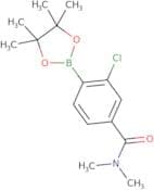 3-Chloro-N,N-dimethyl-4-(4,4,5,5-tetramethyl-1,3,2-dioxaborolan-2-yl)benzamide