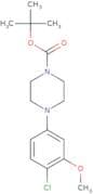 tert-butyl 4-(4-chloro-3-methoxyphenyl)piperazine-1-carboxylate