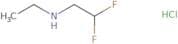 (2,2-Difluoroethyl)(ethyl)amine hydrochloride