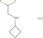 N-(2,2-Difluoroethyl)cyclobutanamine hydrochloride