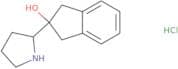 2-[(2S)-Pyrrolidin-2-yl]-2,3-dihydro-1H-inden-2-ol hydrochloride