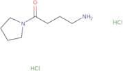 4-Amino-1-(pyrrolidin-1-yl)butan-1-one dihydrochloride