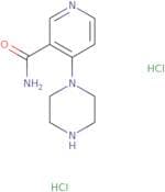 4-(Piperazin-1-yl)pyridine-3-carboxamide dihydrochloride